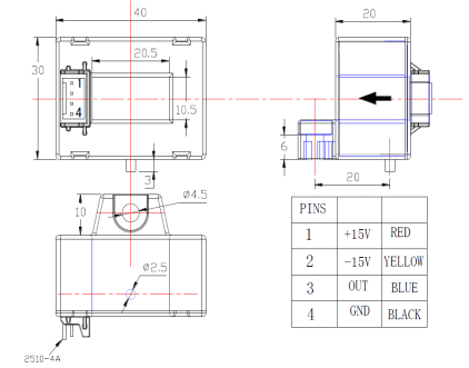 current sensor drawing