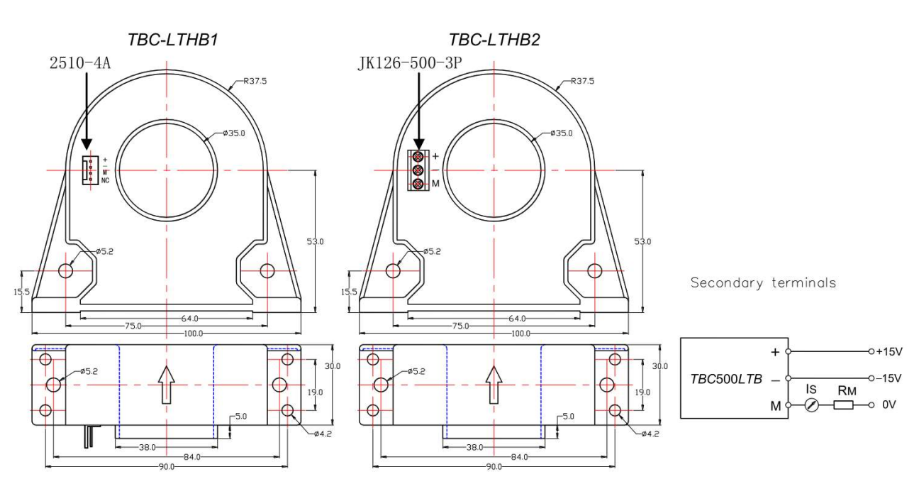 current sensor drawing