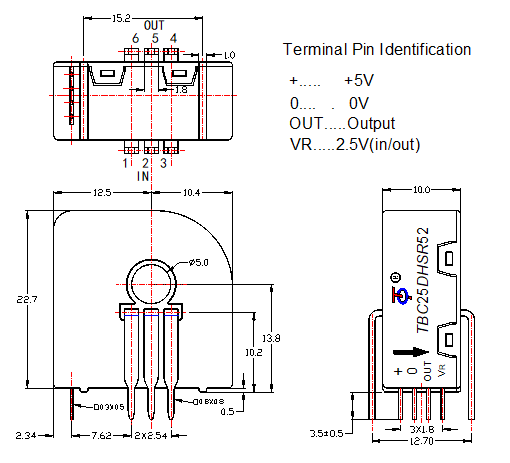 current sensor drawing