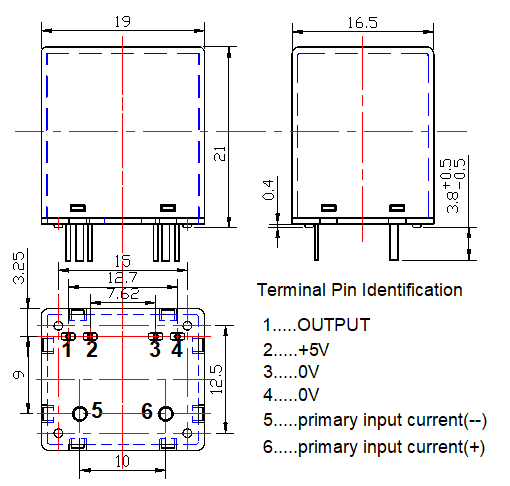 current sensor drawing