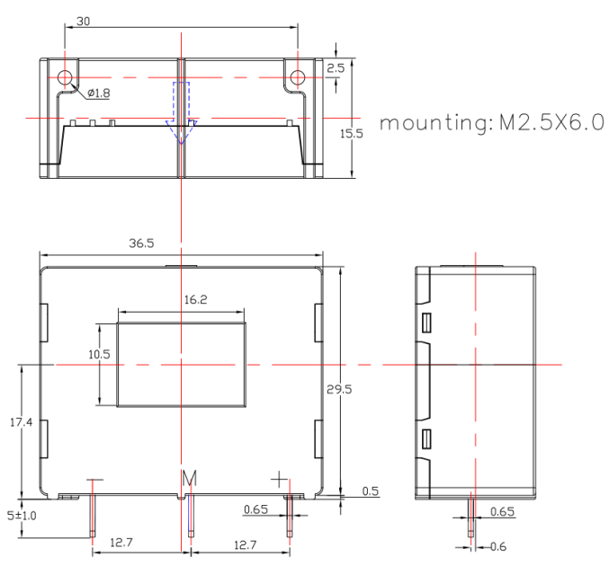 current sensor drawing