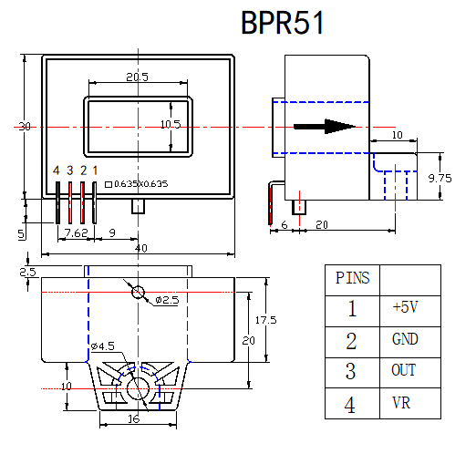 current sensor drawing